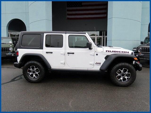 Certified 2021 Jeep Wrangler Unlimited Rubicon with VIN 1C4HJXFN1MW581457 for sale in New Britain, CT