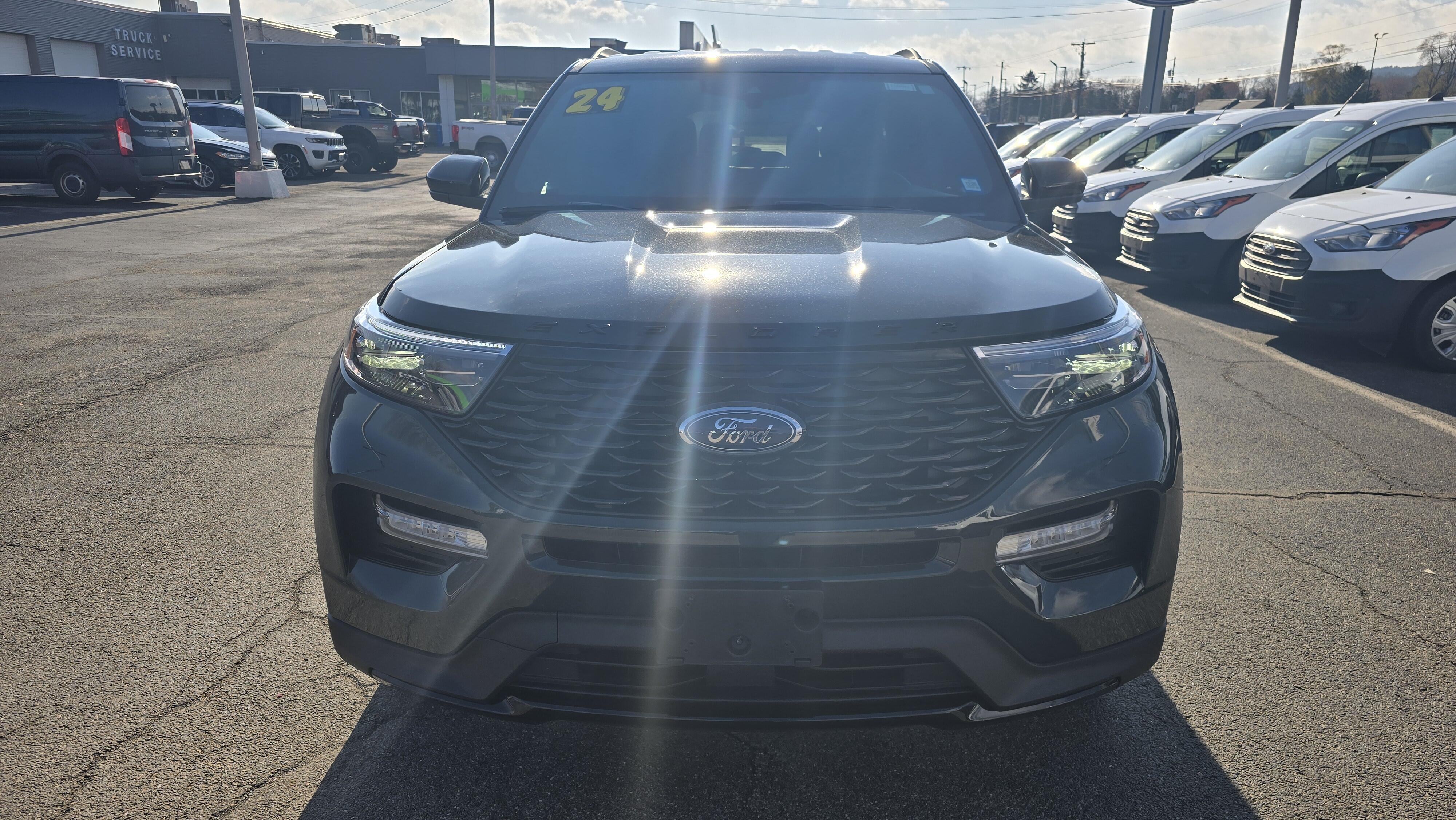 Used 2024 Ford Explorer ST-LINE with VIN 1FMSK8KH5RGA20362 for sale in Elmira, NY