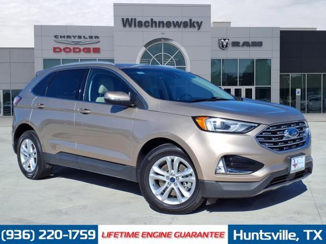 Used 2020 Ford Edge SEL with VIN 2FMPK4J90LBA94442 for sale in Huntsville, TX