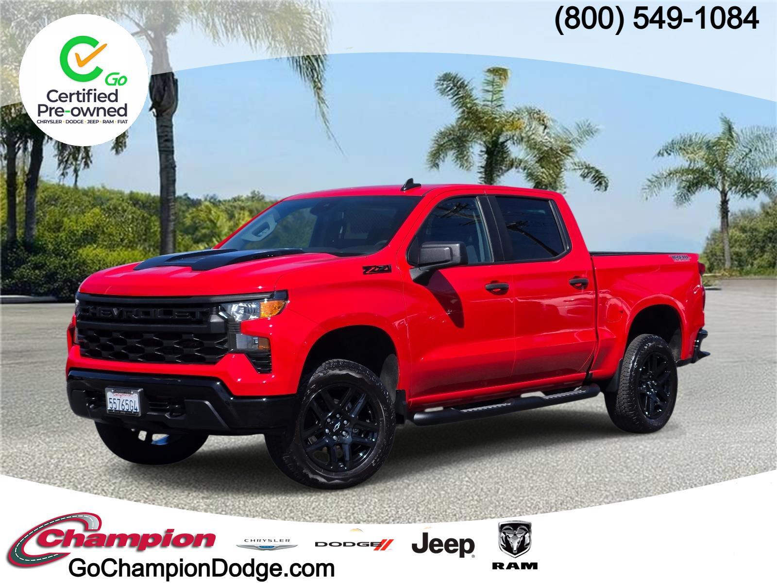 2025 Chevrolet Silverado 1500 4WD Crew Cab 147 Custom Trail Boss