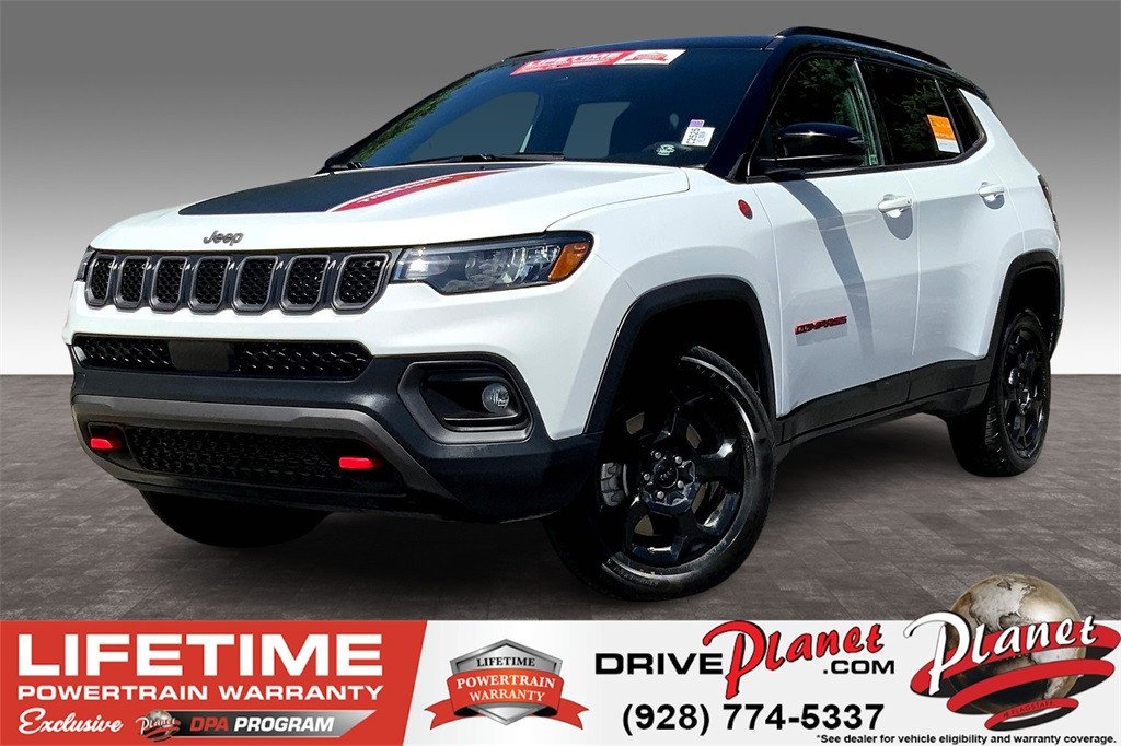 Used 2023 Jeep Compass Trailhawk with VIN 3C4NJDDN4PT544353 for sale in Flagstaff, AZ