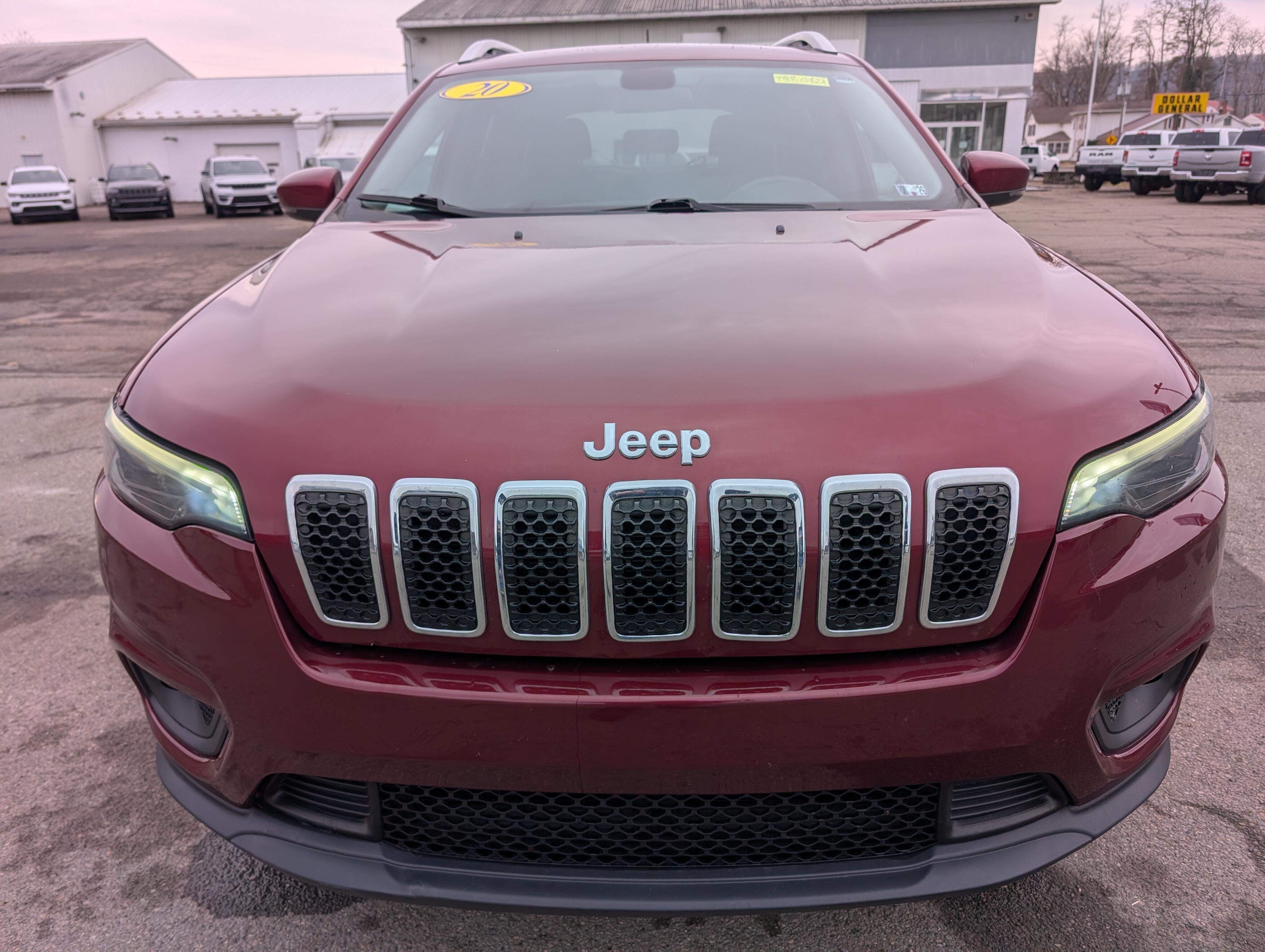 Used 2020 Jeep Cherokee Latitude Plus with VIN 1C4PJMLB1LD526439 for sale in Towanda, PA