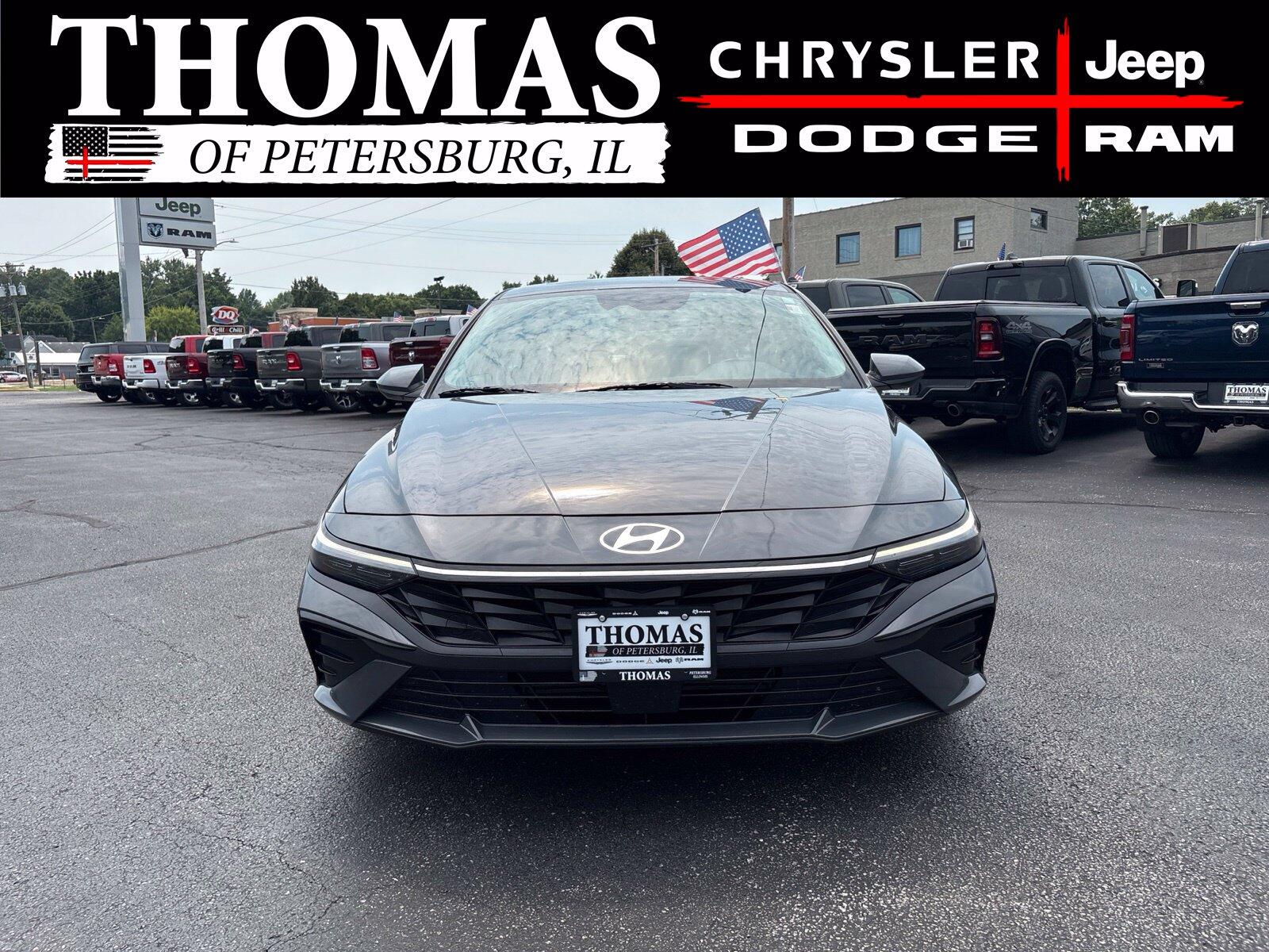 Used 2025 Hyundai Elantra SEL with VIN KMHLS4DG1SU899920 for sale in Petersburg, IL