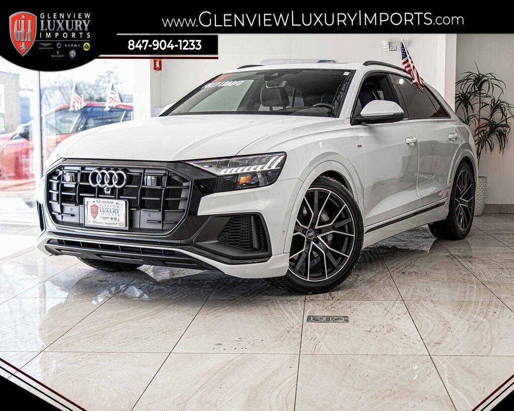 Used 2022 Audi Q8 Technik with VIN WA1FVBF17ND023809 for sale in Glenview, IL