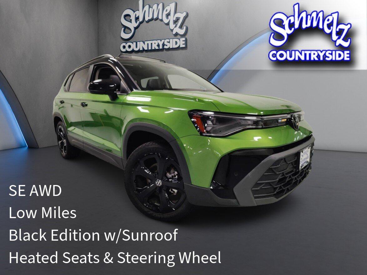 2026 Volkswagen Taos SE Black AWD w/Sunroof