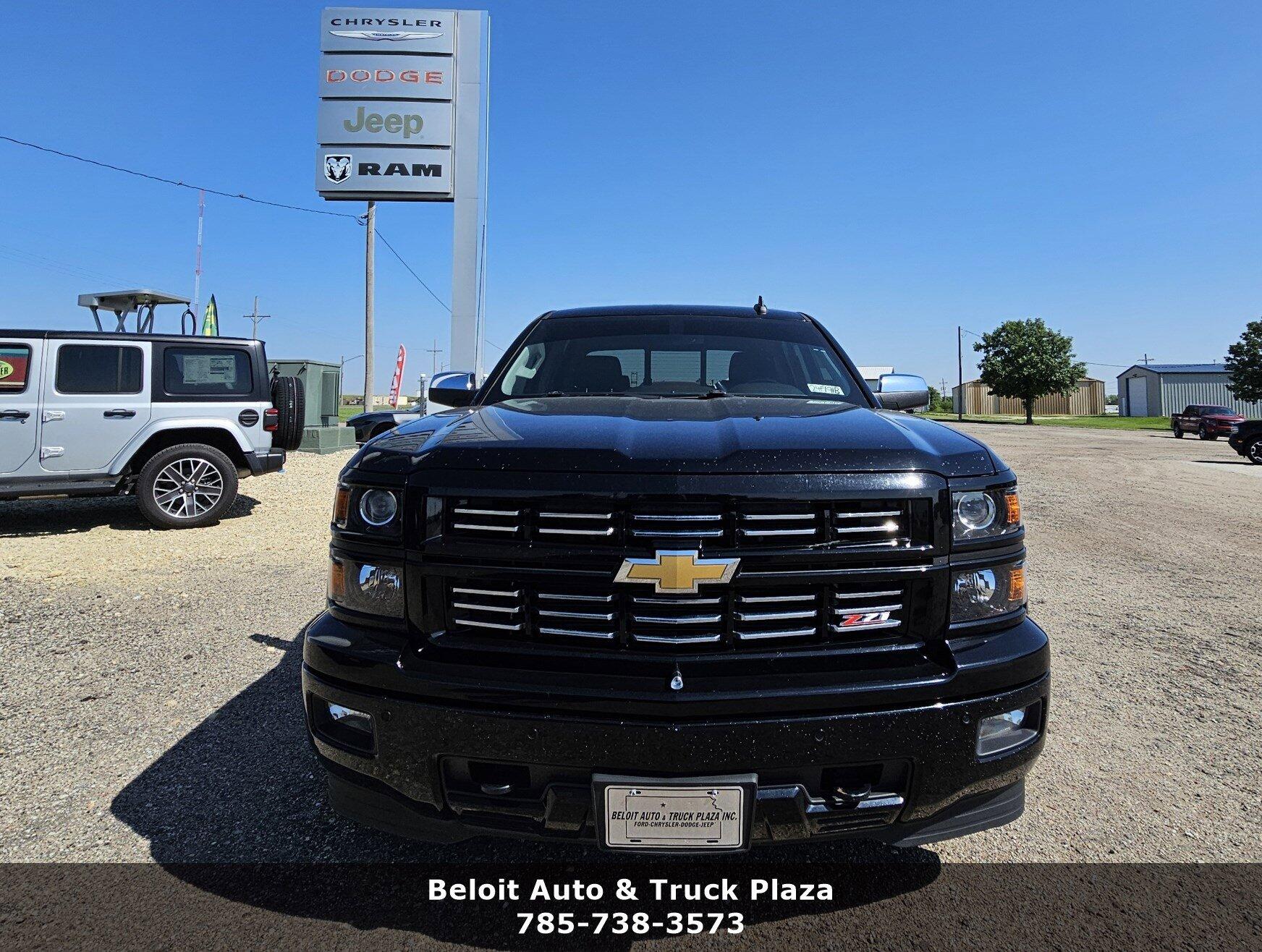 Used 2015 Chevrolet Silverado 1500 LTZ with VIN 3GCUKSEC4FG476122 for sale in Beloit, KS