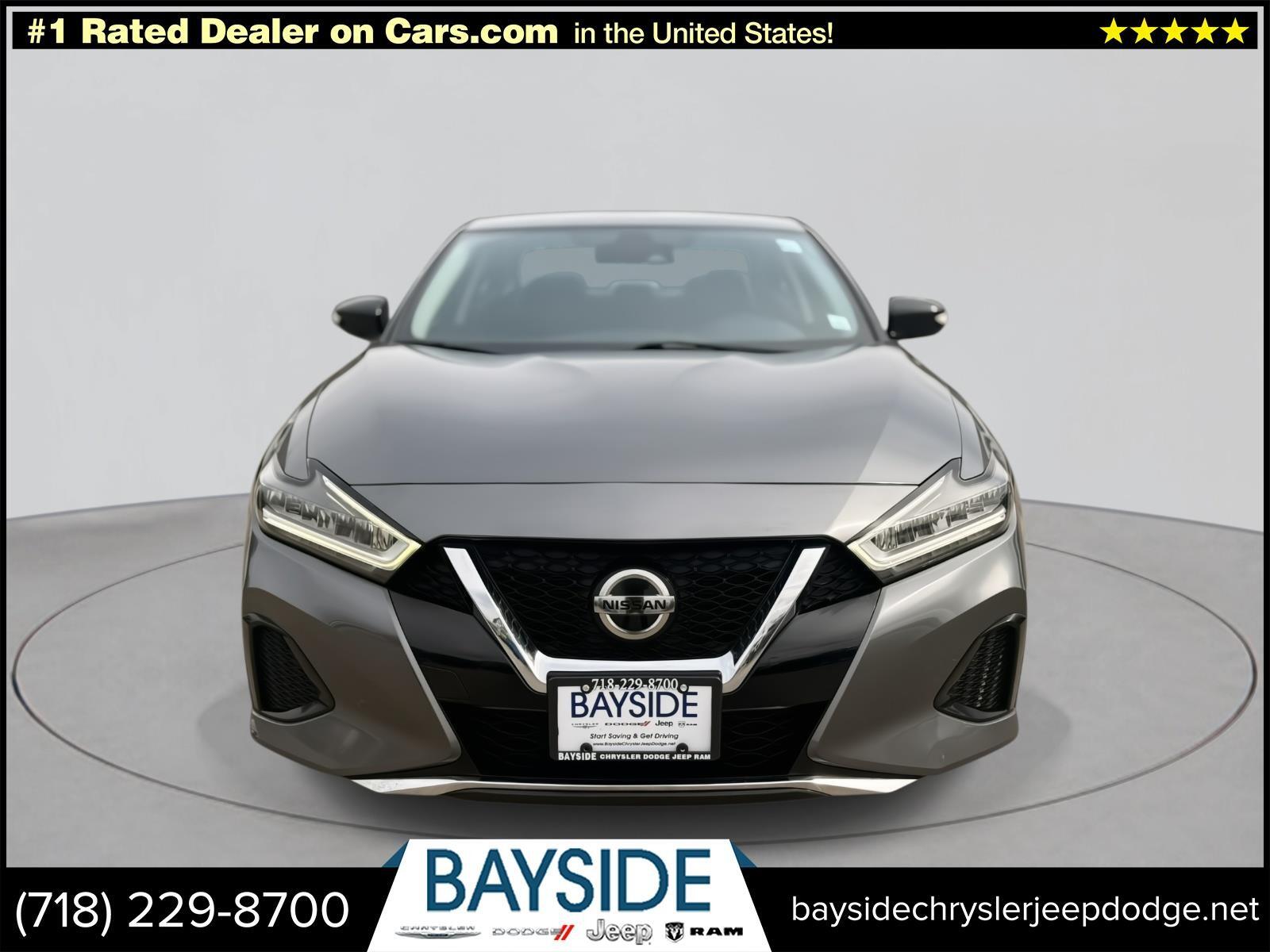 Used 2020 Nissan Maxima SV with VIN 1N4AA6CVXLC361272 for sale in Bayside, NY