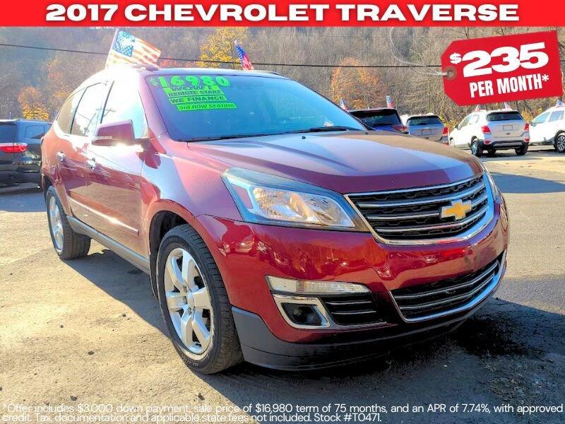 Used 2017 Chevrolet Traverse Premier with VIN 1GNKVJKDXHJ234515 for sale in Tamaqua, PA