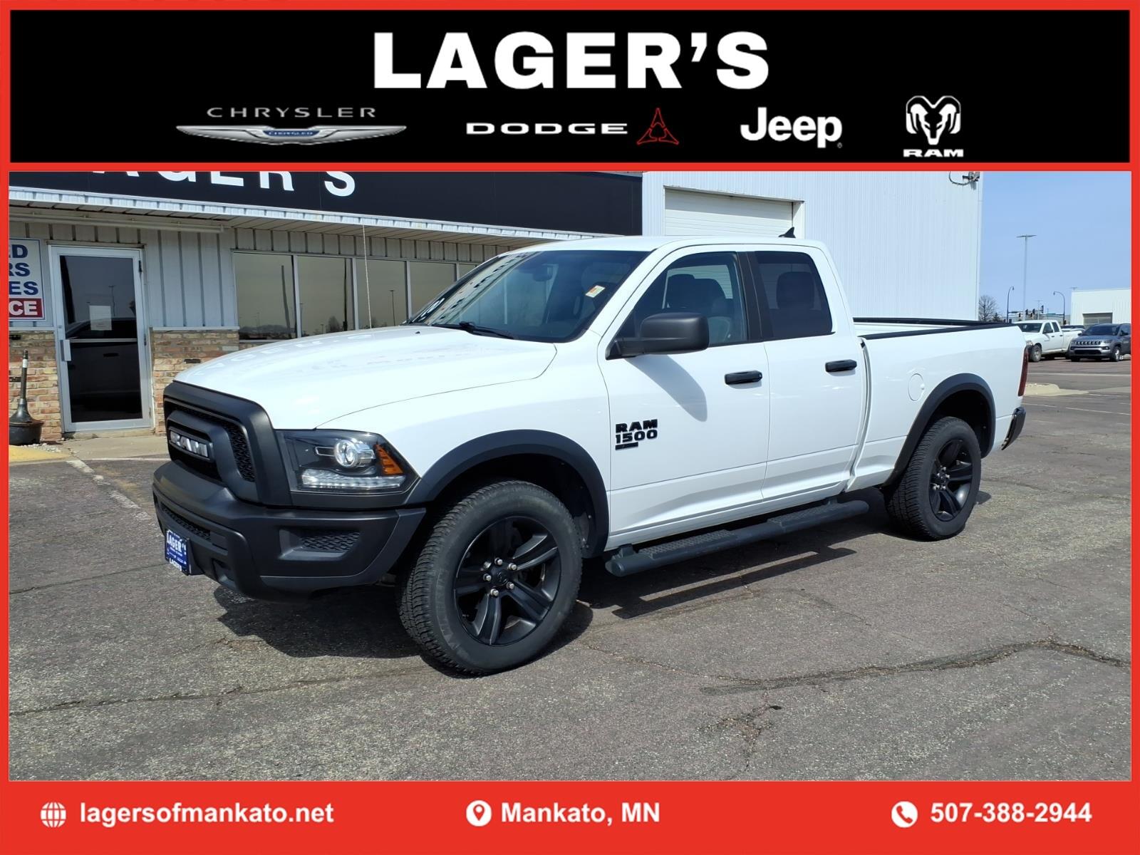 Used 2021 RAM Ram 1500 Classic Warlock with VIN 1C6RR7GG5MS537215 for sale in Mankato, Minnesota