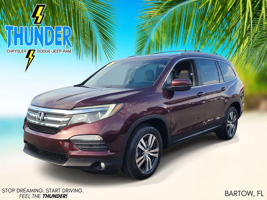 Used 2016 Honda Pilot EX-L with VIN 5FNYF5H88GB051847 for sale in Bartow, FL