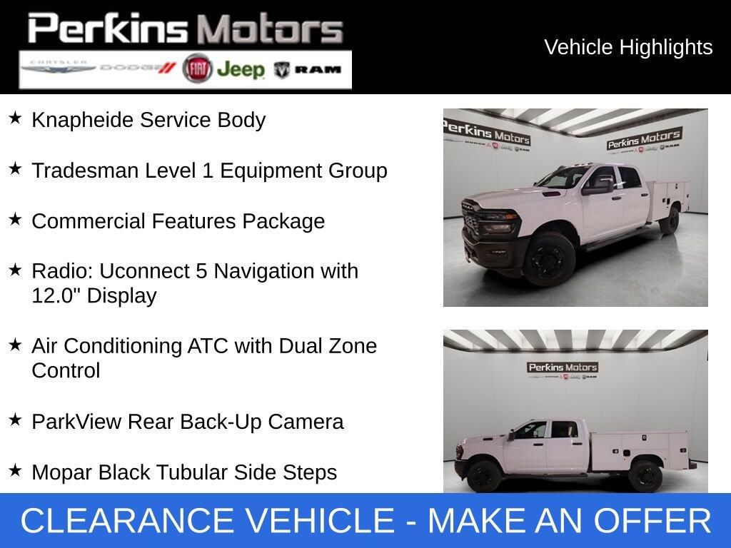 2026 RAM 2500 2500 Tradesman Crew Cab 4x4 8' Box