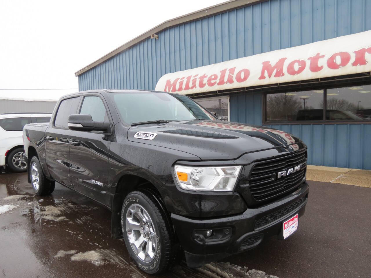 Used 2021 RAM Ram 1500 Pickup Big Horn/Lone Star with VIN 1C6SRFFTXMN536618 for sale in Fairmont, MN