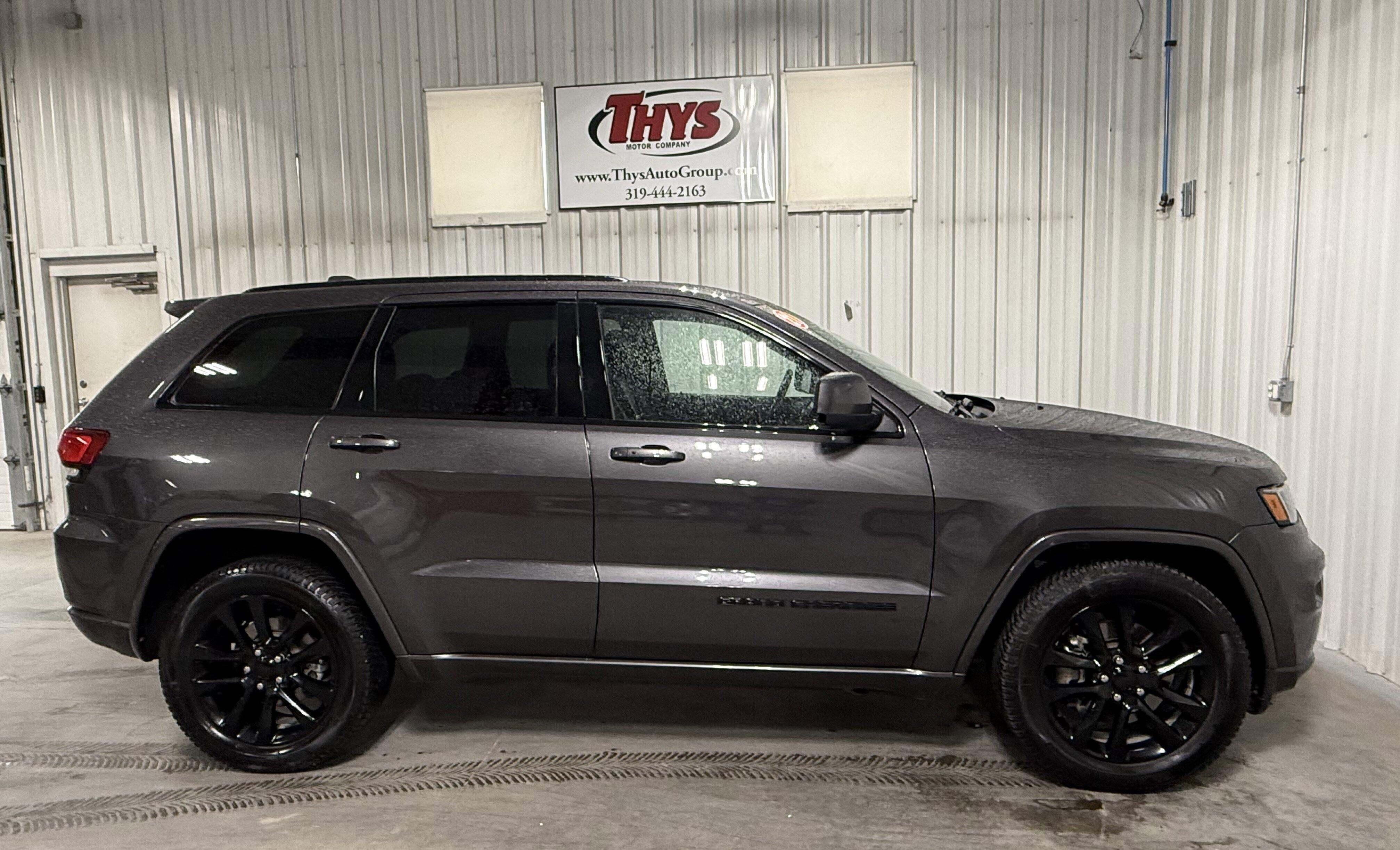 Used 2021 Jeep Grand Cherokee Laredo X with VIN 1C4RJEAG9MC549195 for sale in Belle Plaine, IA