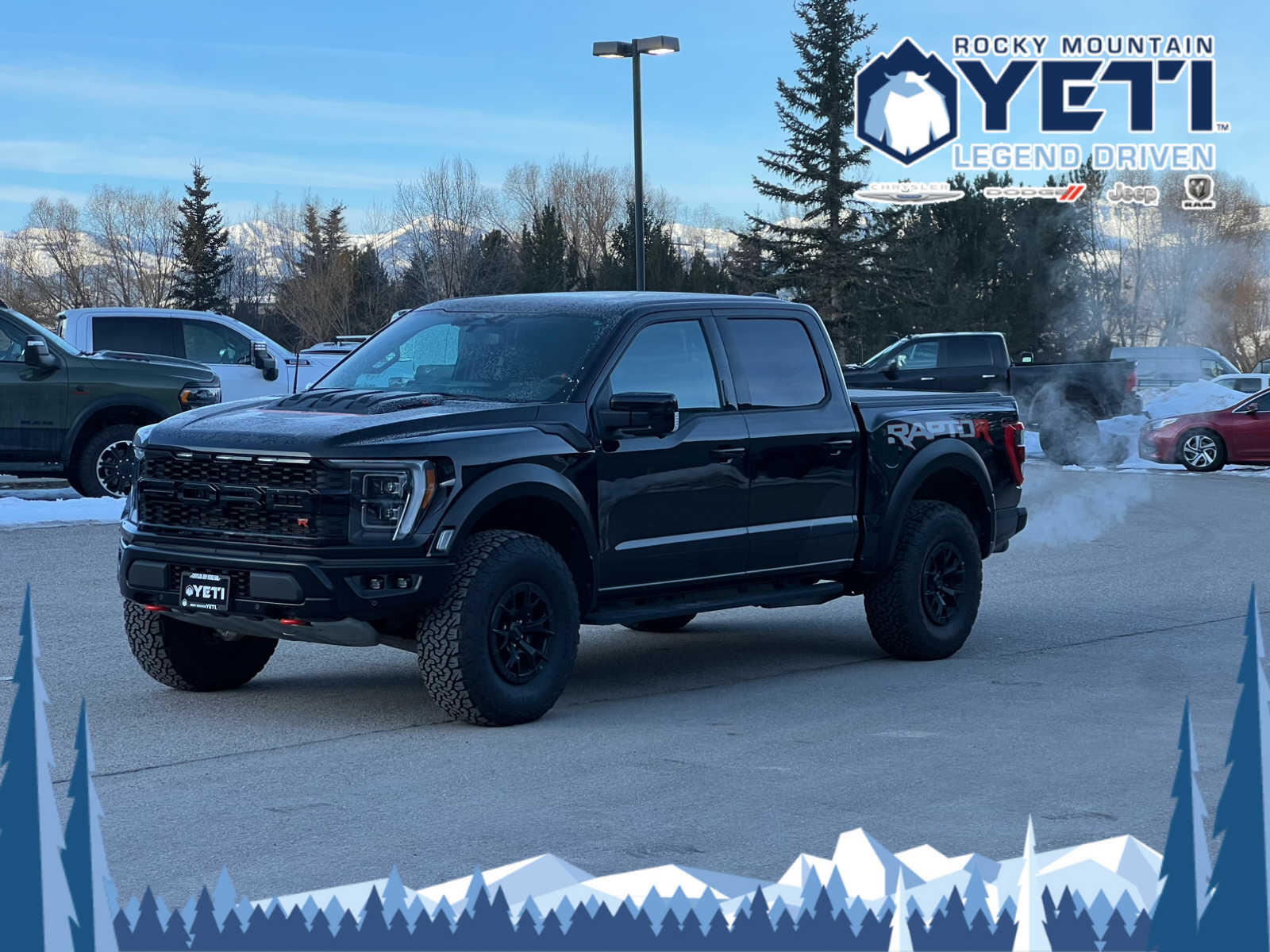 Used 2023 Ford F-150 Raptor with VIN 1FTFW1RJ4PFA12024 for sale in Jackson, WY