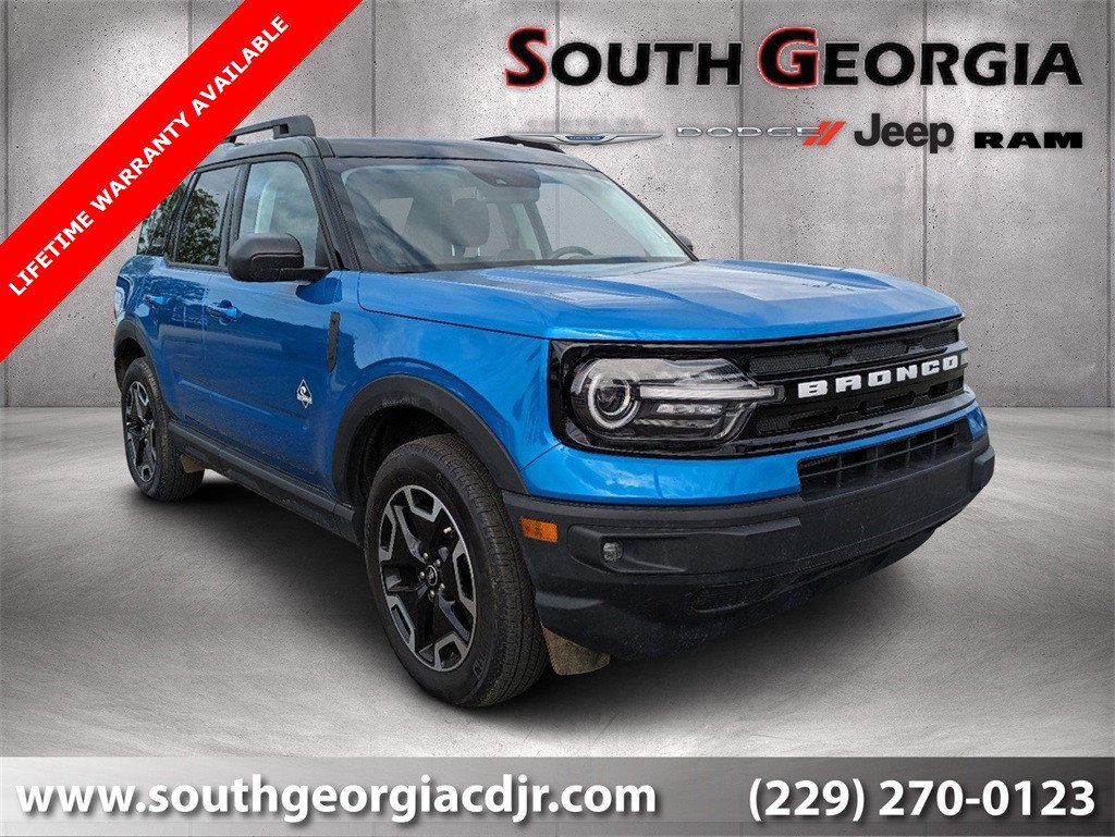 Used 2022 Ford Bronco Sport Outer Banks with VIN 3FMCR9C63NRD50443 for sale in Cordele, GA