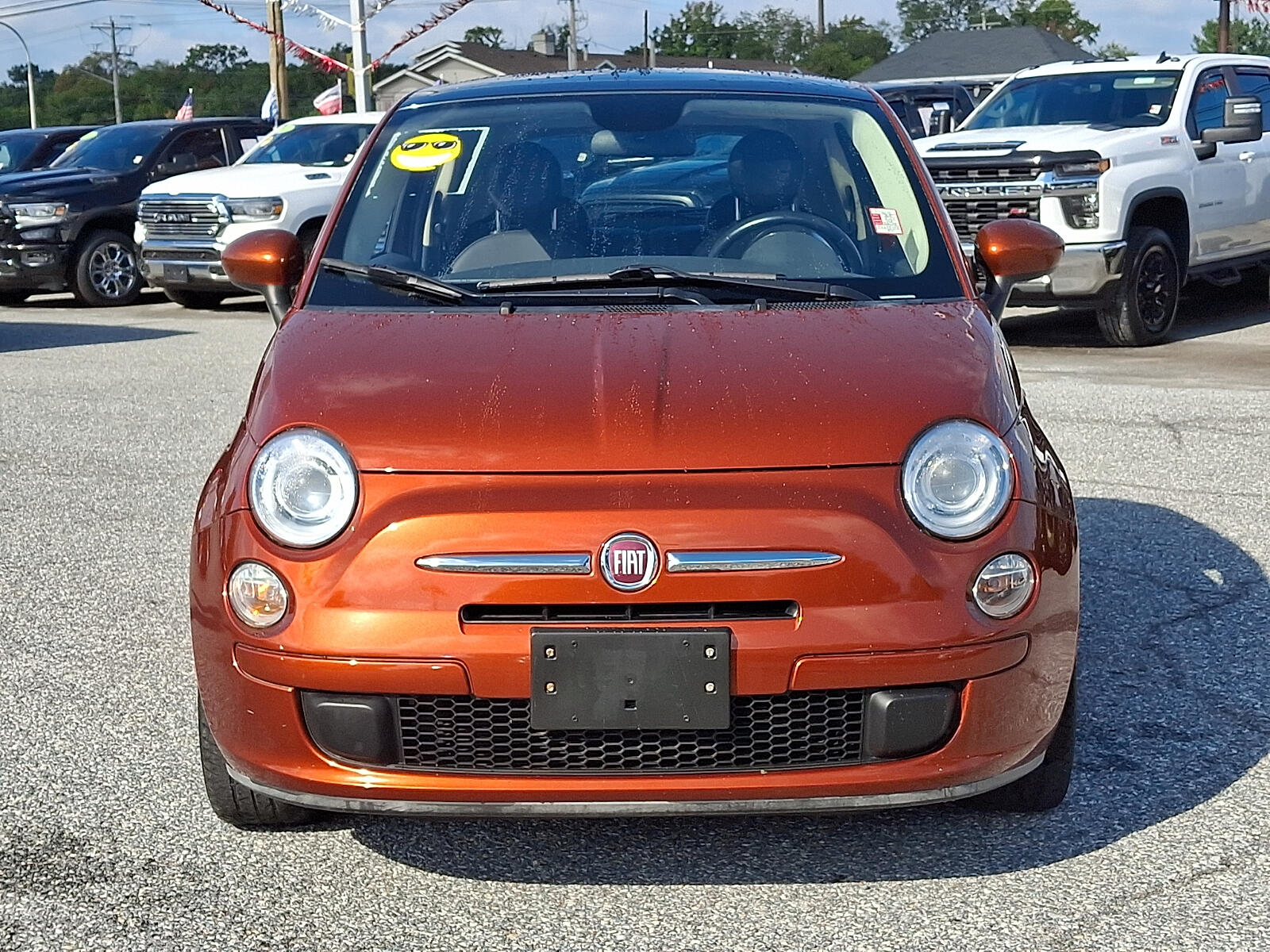 Used 2015 FIAT 500 Pop with VIN 3C3CFFAR0FT625428 for sale in New Castle, DE