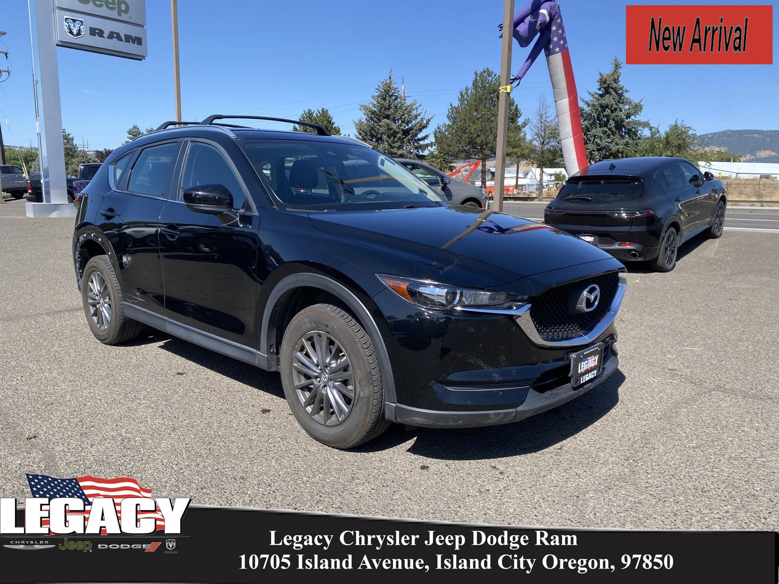 Used 2018 Mazda CX-5 Sport with VIN JM3KFABM3J1464075 for sale in Island City, OR