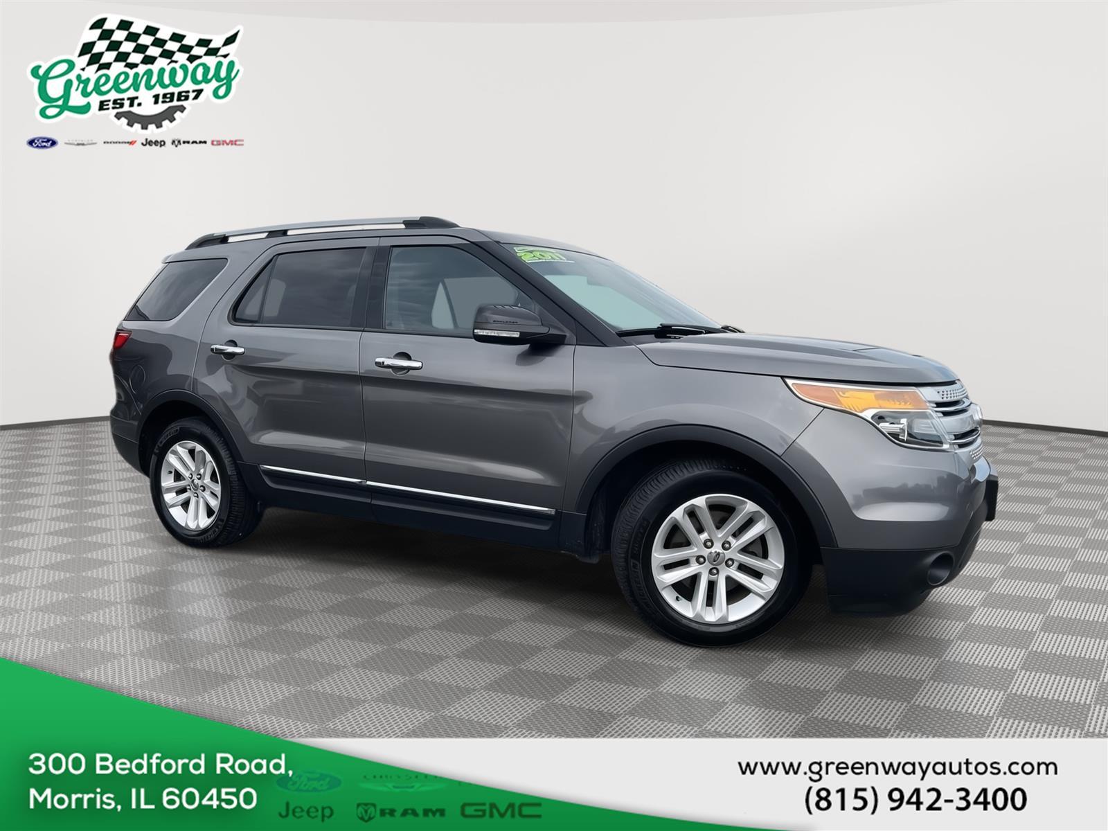 Used 2011 Ford Explorer XLT with VIN 1FMHK7D89BGA64257 for sale in Morris, IL