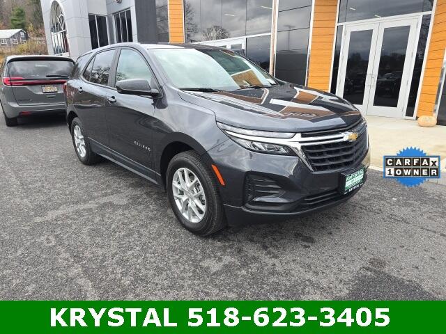 Used 2022 Chevrolet Equinox LS with VIN 3GNAXSEV8NS246608 for sale in Warrensburg, NY