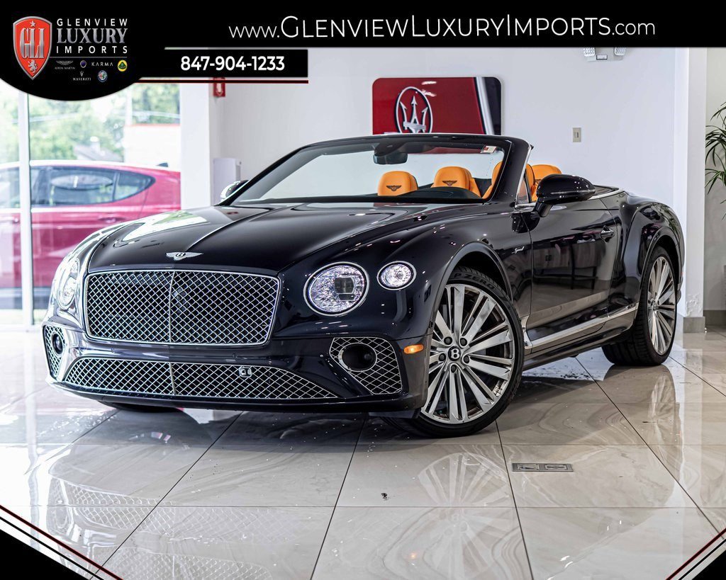 Used 2023 Bentley Continental GTC Speed with VIN SCBDT4ZGXPC008599 for sale in Glenview, IL