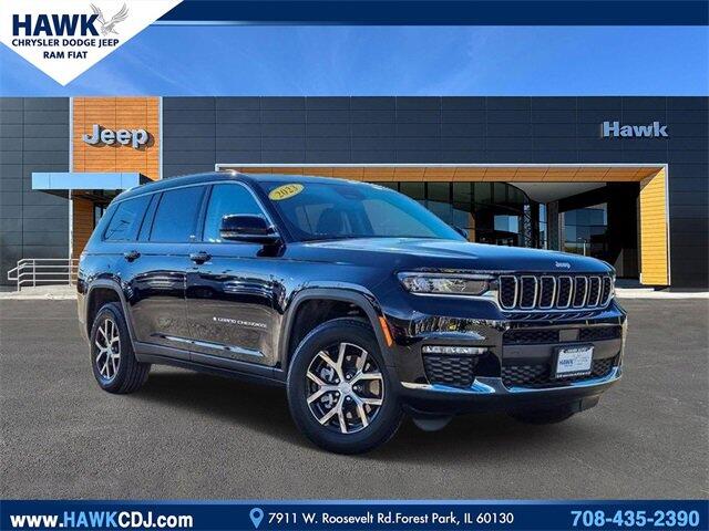 Used 2023 Jeep Grand Cherokee L Limited with VIN 1C4RJKBG9P8100779 for sale in Glenview, IL