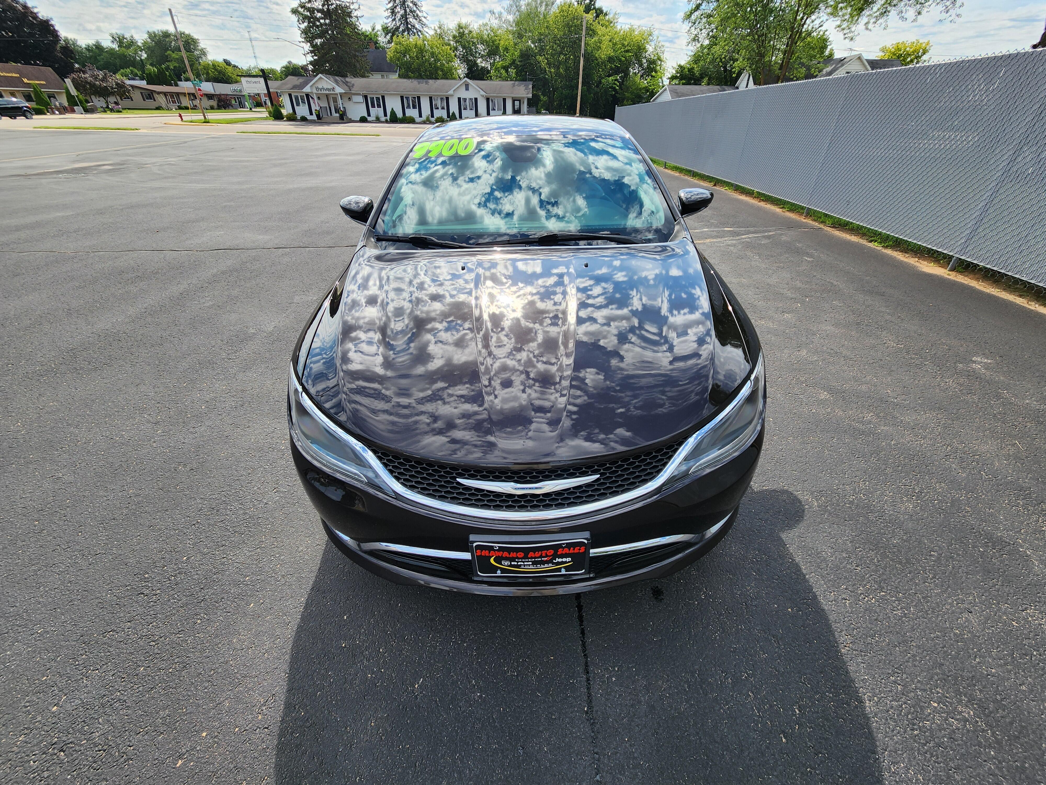 Used 2015 Chrysler 200 C with VIN 1C3CCCCG3FN634577 for sale in Shawano, WI
