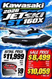 New 2026 Kawasaki JET SKI ST 160X 