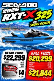 New 2026 Sea-Doo RXT-X 325 (SOUND SYSTEM) 