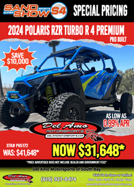 2024 Polaris RZR TURBO R 4 PREMIUM