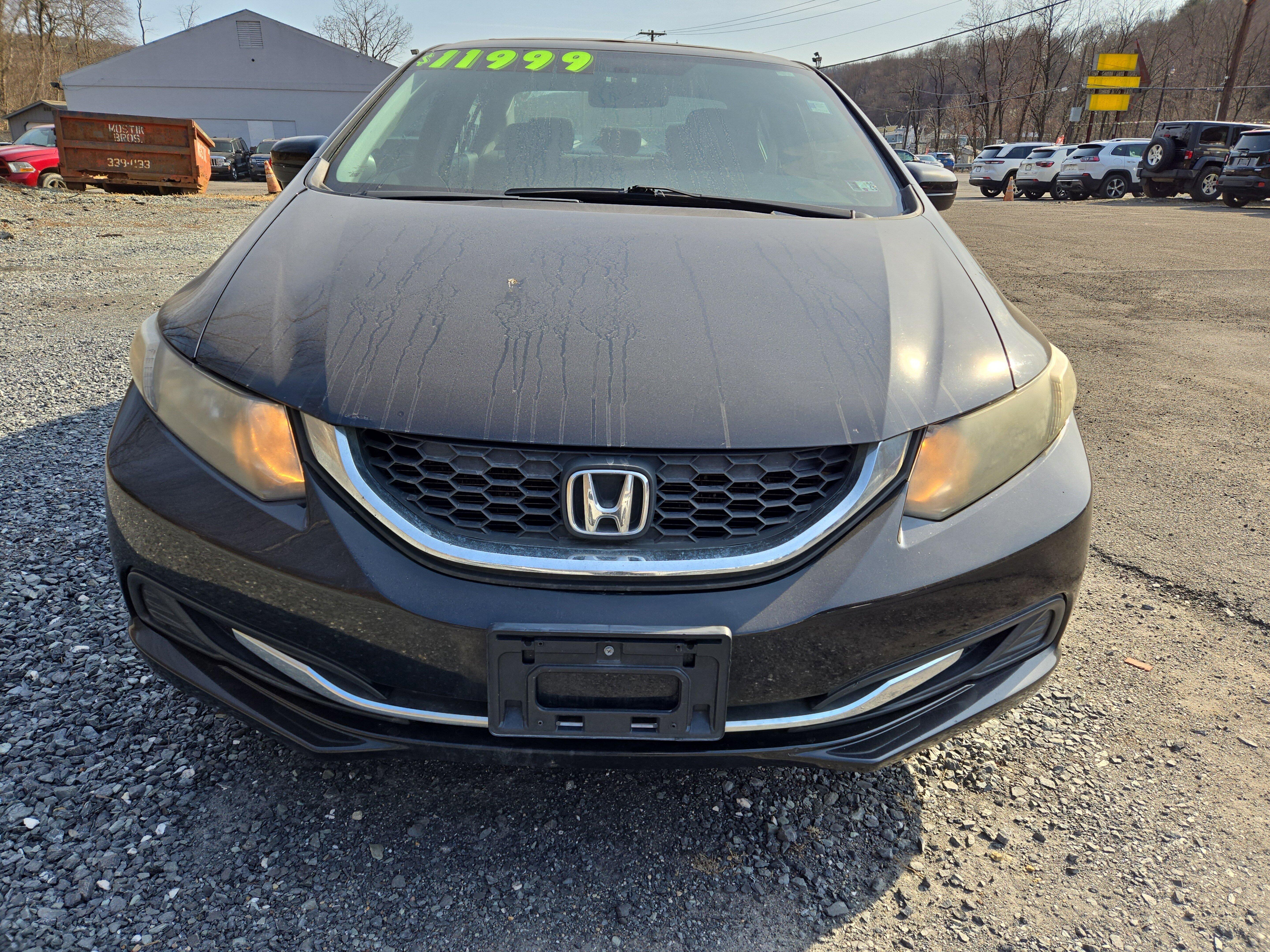 Used 2014 Honda Civic EX with VIN 2HGFB2F84EH560332 for sale in Tamaqua, PA