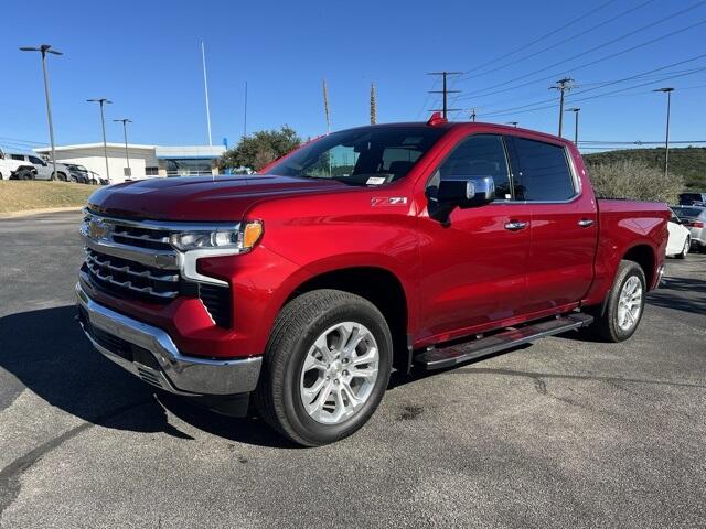 Used 2024 Chevrolet Silverado 1500 LTZ with VIN 1GCUDGEDXRZ145789 for sale in Burnet, TX