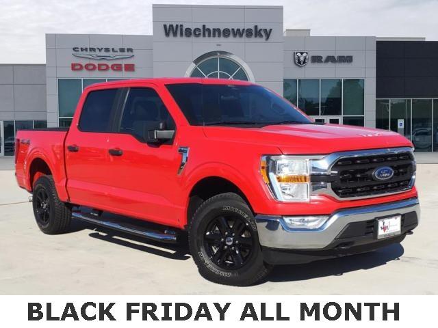 Used 2021 Ford F-150 XLT with VIN 1FTFW1E53MKD85292 for sale in Huntsville, TX