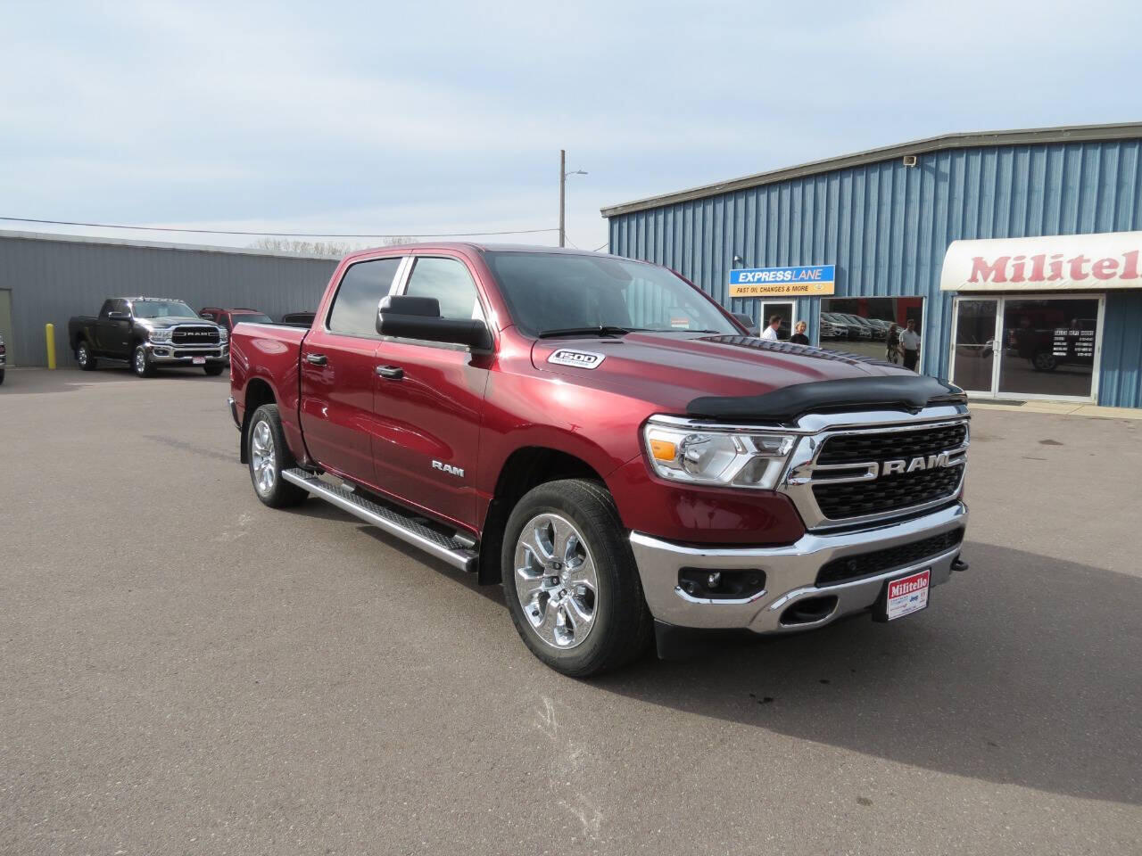 Used 2023 RAM Ram 1500 Pickup Big Horn/Lone Star with VIN 1C6SRFFT5PN616218 for sale in Fairmont, Minnesota
