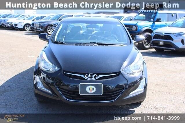Used 2014 Hyundai Elantra SE with VIN 5NPDH4AE7EH481063 for sale in Huntington Beach, CA