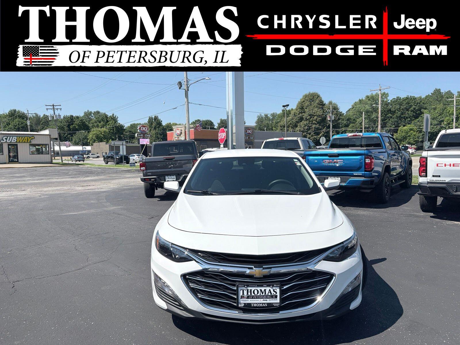 Used 2024 Chevrolet Malibu 1LT with VIN 1G1ZD5ST3RF244955 for sale in Petersburg, IL