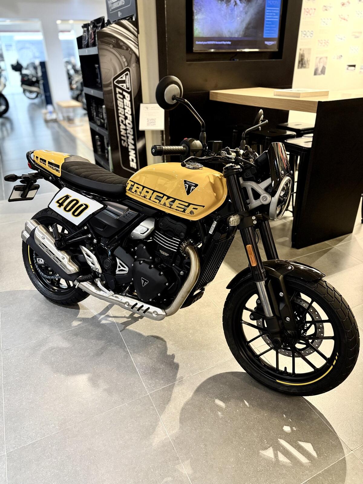 New 2027 Triumph TRACKER 400 