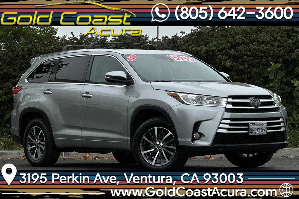 Used 2017 Toyota Highlander XLE with VIN 5TDKZRFH9HS509688 for sale in Ventura, CA