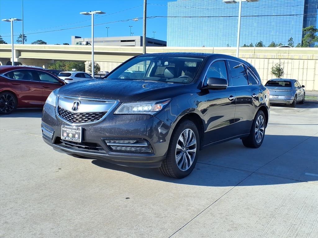 Used 2014 Acura MDX Technology & Entertainment Package with VIN 5FRYD3H66EB015143 for sale in Spring, TX