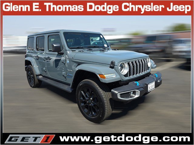 Used 2024 Jeep Wrangler 4xe Sahara 4XE with VIN 1C4RJXP64RW231162 for sale in Signal Hill, CA