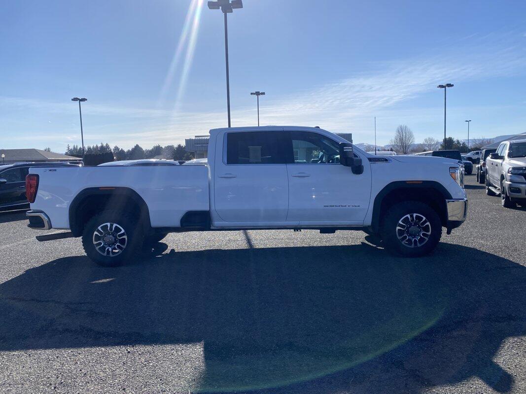 Used 2023 GMC Sierra 3500HD SLE with VIN 1GT49TE70PF136666 for sale in Island City, OR