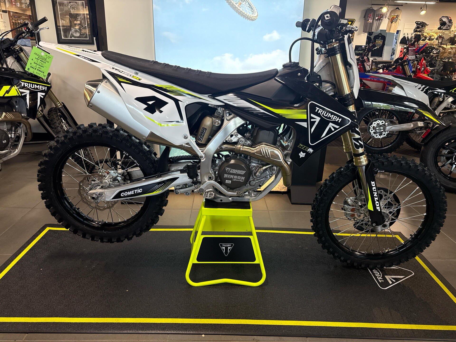 2025 Triumph TF 450-RC Edition