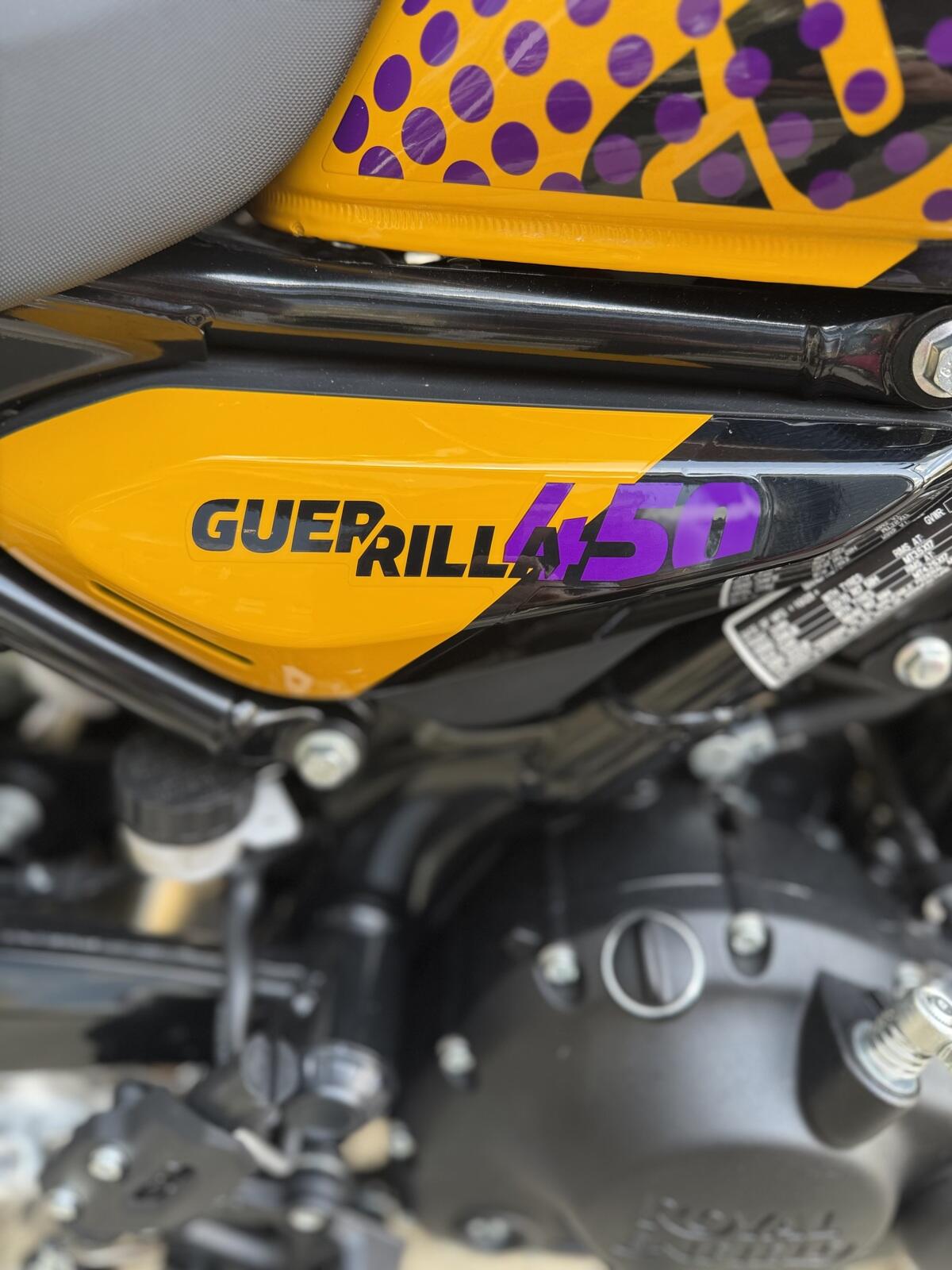 New 2026 Royal Enfield GUERRILLA 450 
