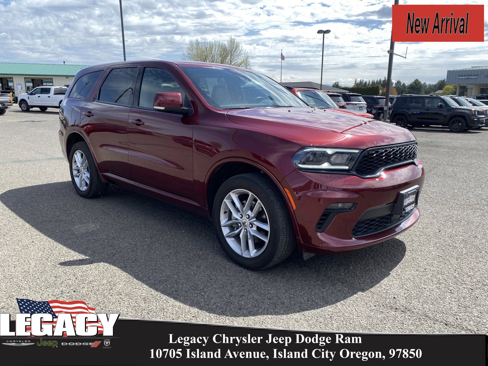 Used 2022 Dodge Durango GT Plus with VIN 1C4RDJDG1NC220567 for sale in Island City, OR