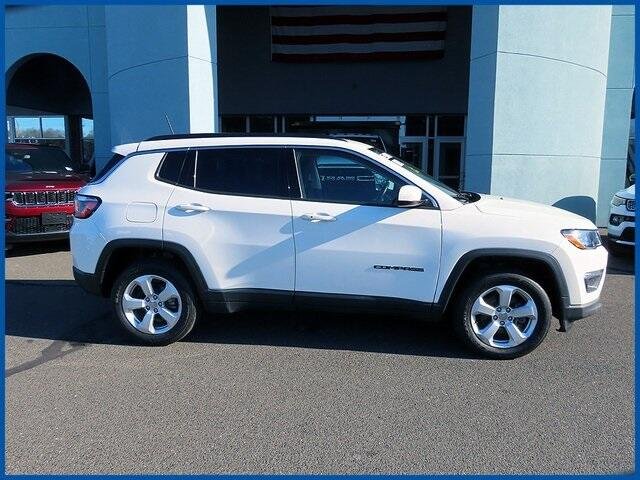 Certified 2020 Jeep Compass Latitude with VIN 3C4NJDBB3LT105034 for sale in New Britain, CT