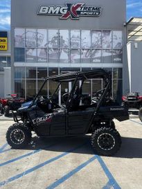 New 2025 Kawasaki Teryx4 S LEMetallic Matte Twilight BlueSuper Black 