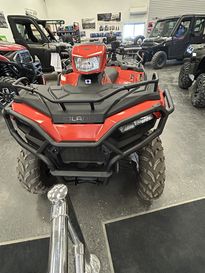 2024 Polaris Sportsman 450 H.O. EPS in a Orange exterior color. Mettler Implement mettlerimplement.com 