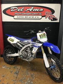 2016 Yamaha YZ450FXG  in a BLUE/WHITE exterior color. Del Amo Motorsports of Long Beach (562) 362-3160 delamomotorsports.com 