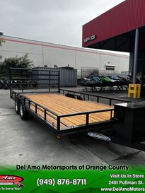 2025 Zieman F-816 WIDE WOOD DECK W/ ELECTRIC BRAKES 