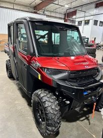 New 2025 Polaris RANGER CREW XP 1000 NS ED PREM - SUNSET RED Premium 