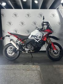 2024 Ducati DESERTX RALLY  in a TRICOLORE exterior color. BMW Motorcycles of New Orleans 504-595-6776 motojulia.com 